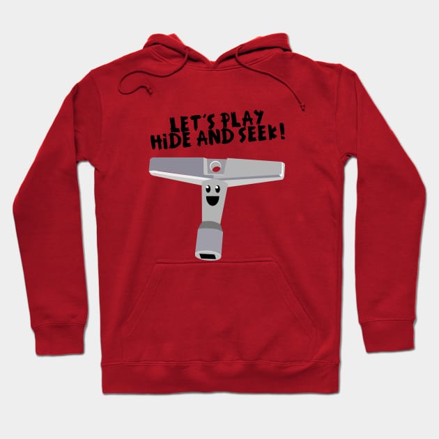 Let's Play Hide And Seek - Drum Key Hoodie by drummingco